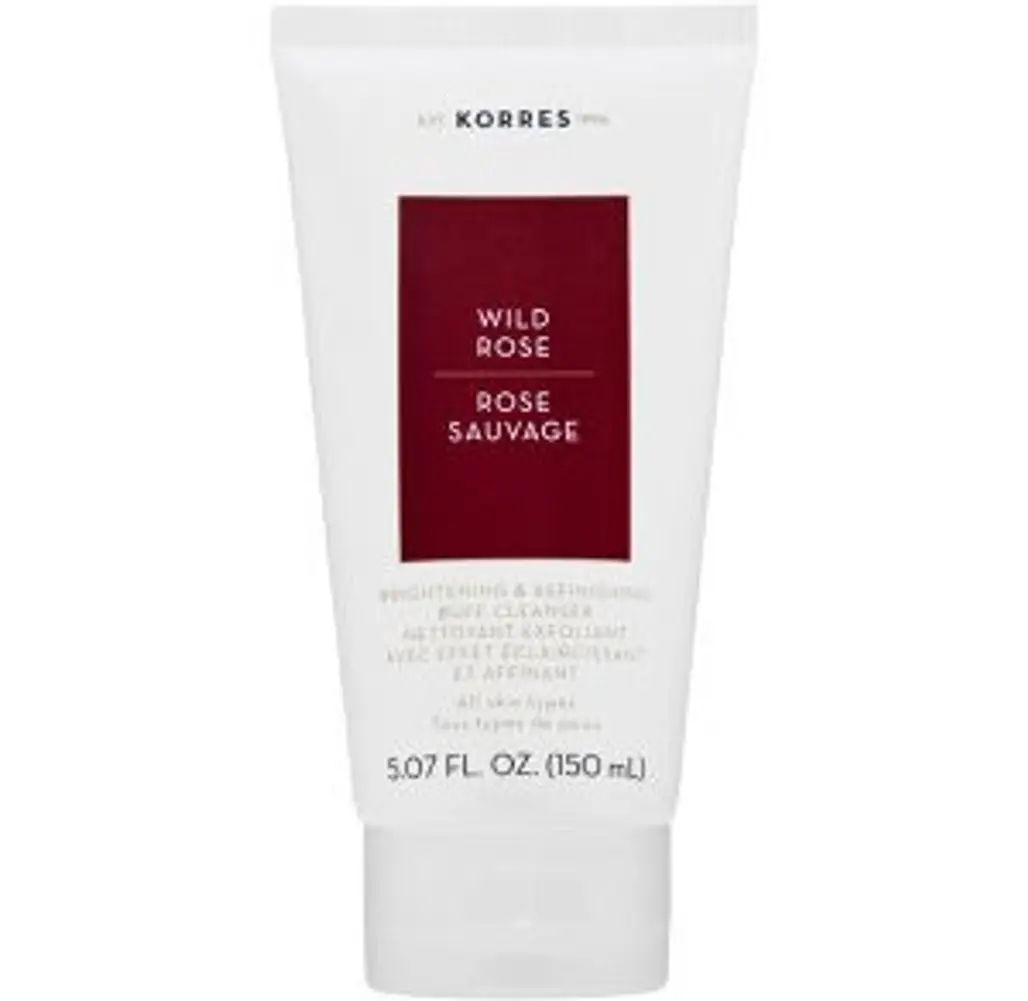 Korres Wild Rose Daily Brightening and Refining Buff Cleanser