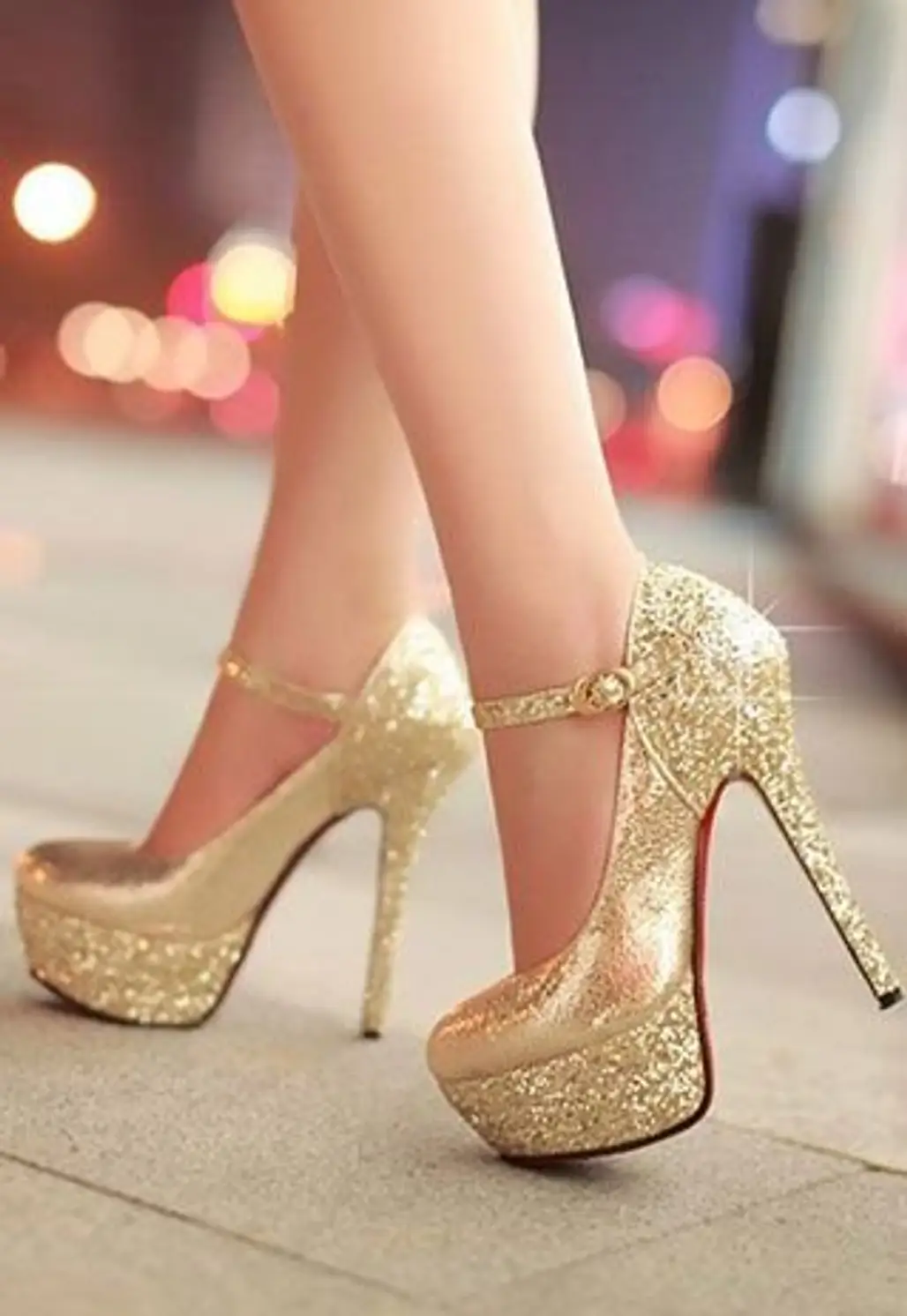 Gold and Sparkly
