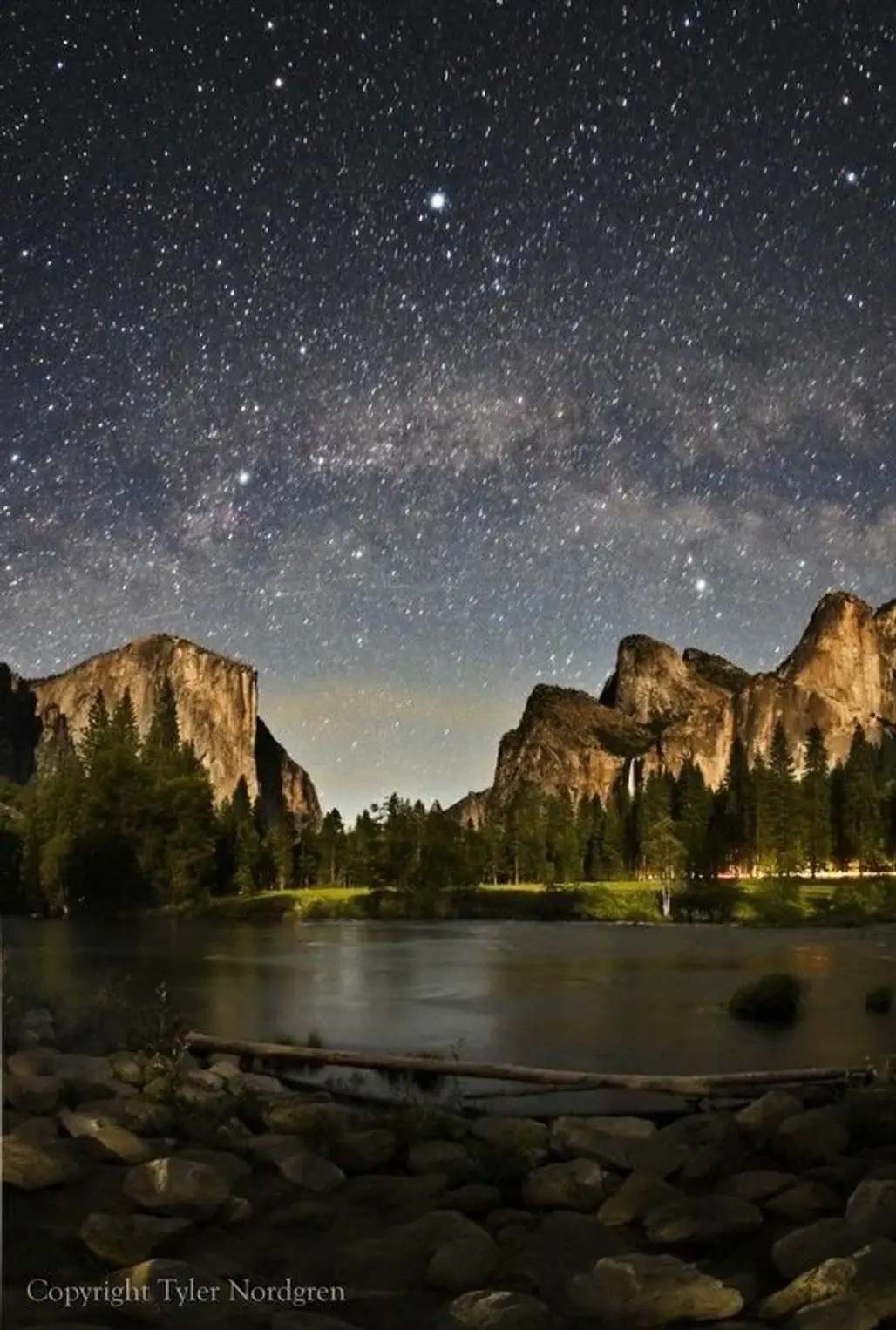 Yosemite National Park, Yosemite Valley,sky,night,astronomical object,reflection,