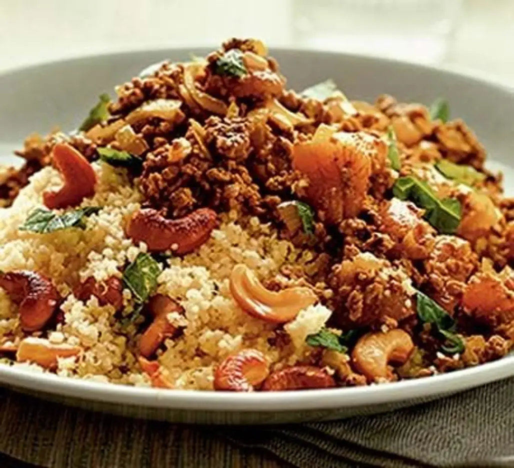 Moroccan Spiced Mince with Couscous