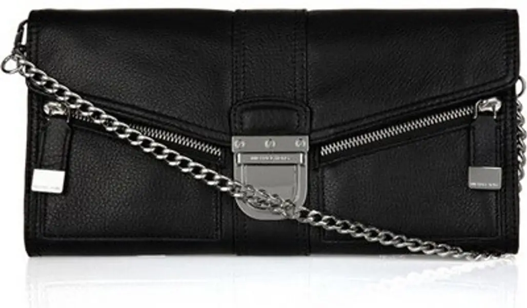 Michael Kors Riley Leather Envelope Bag