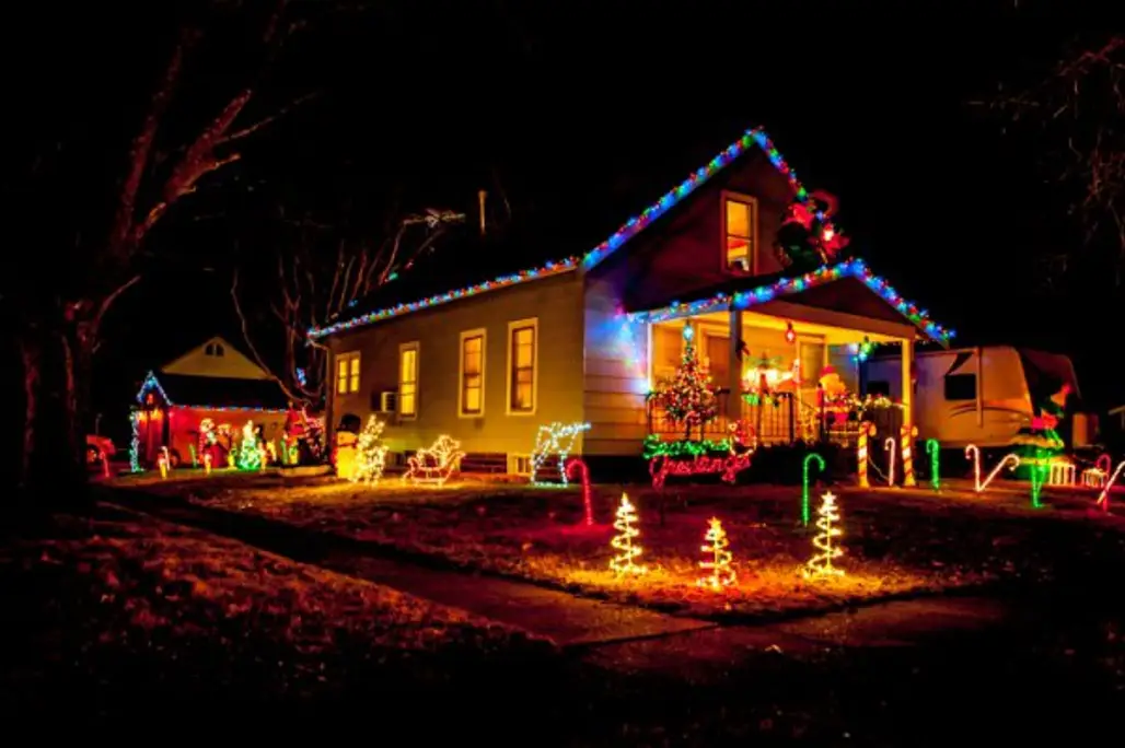 christmas lights, christmas decoration, light, christmas, night,