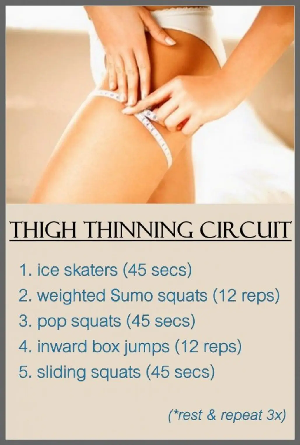 Thigh-Thinning Circuit