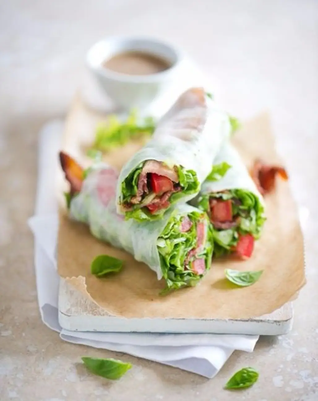 Spring Roll Sandwiches