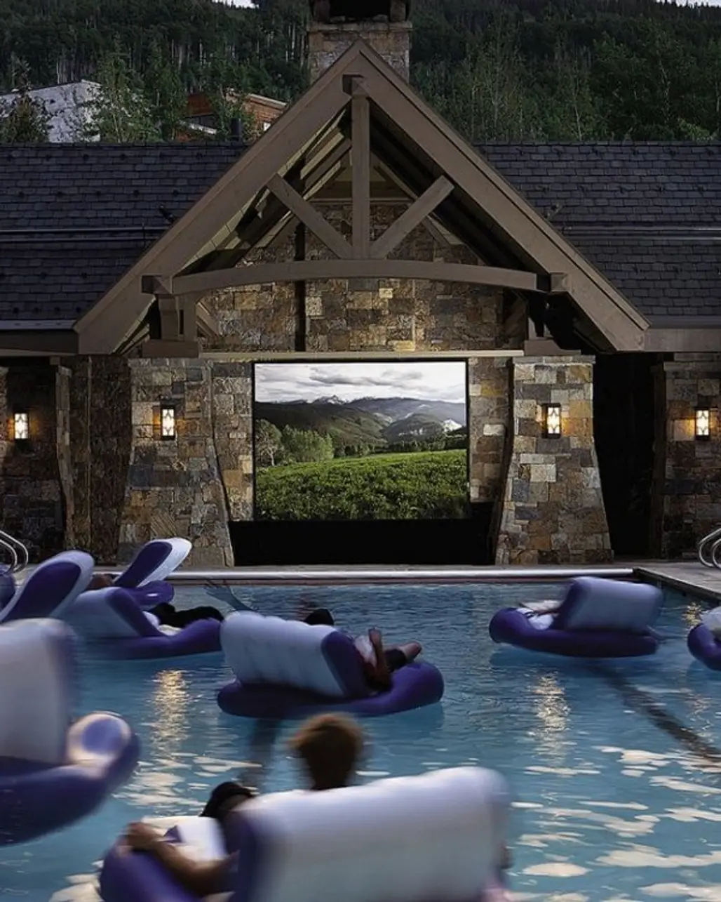 Swimming Pool with Home Theatre