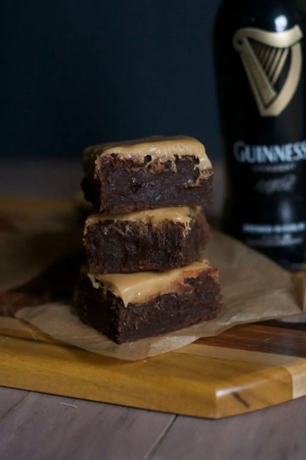 Fudgey Guinness Brownies