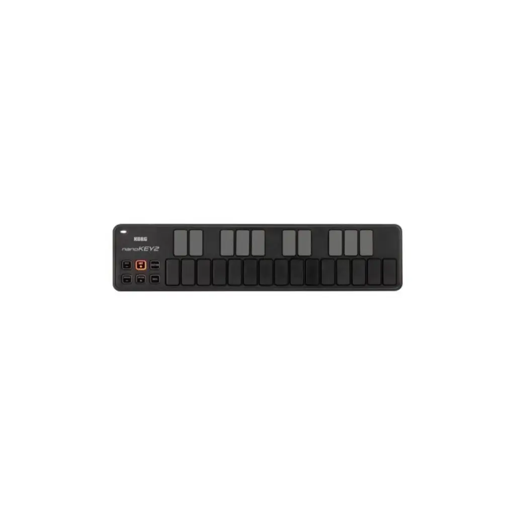 Korg NanoKEY2 Slim-Line USB Keyboard, Black