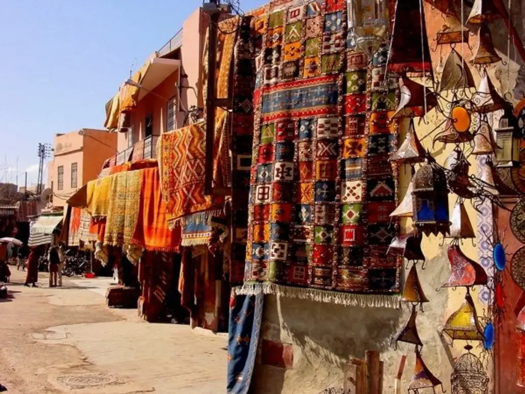 Djemaa El Fna and Medina Souks, Marrakesh, Morocco