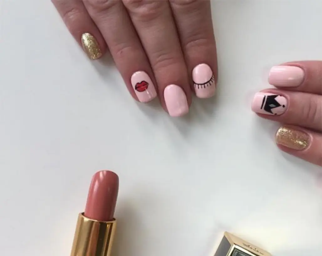 nail, finger, pink, nail care, hand,
