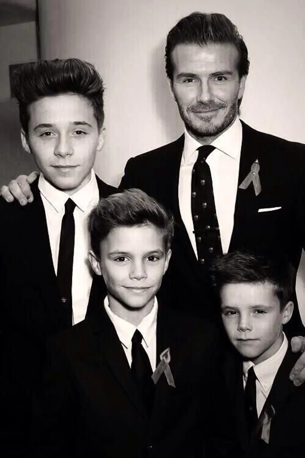 The Beckham Boys (what a Gene Pool!)