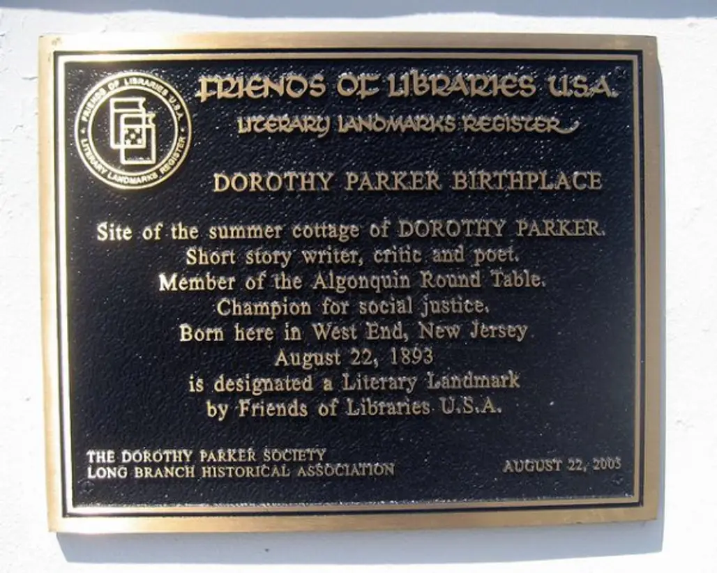 Dorothy Parker Birthplace
