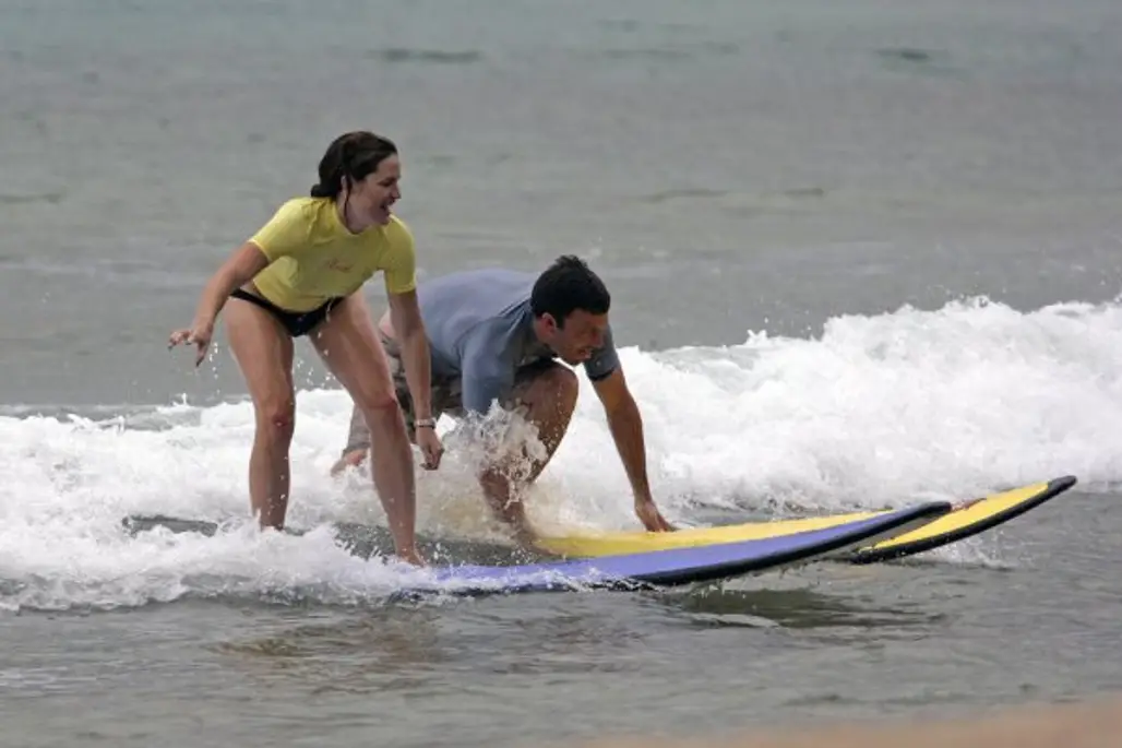 The Couple That Surfs Together…