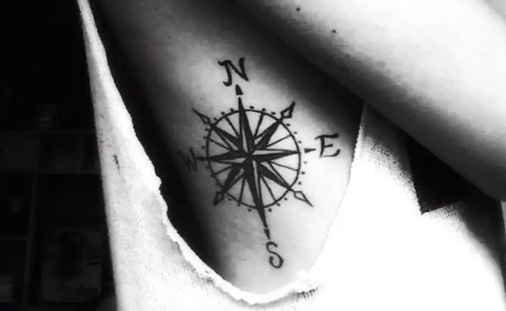 white,black and white,black,tattoo,close up,