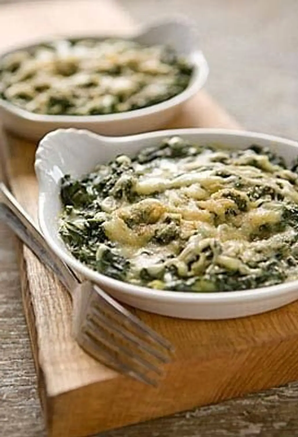 A Simple White Sauce Lightly Coats Swiss Chard Leaves
