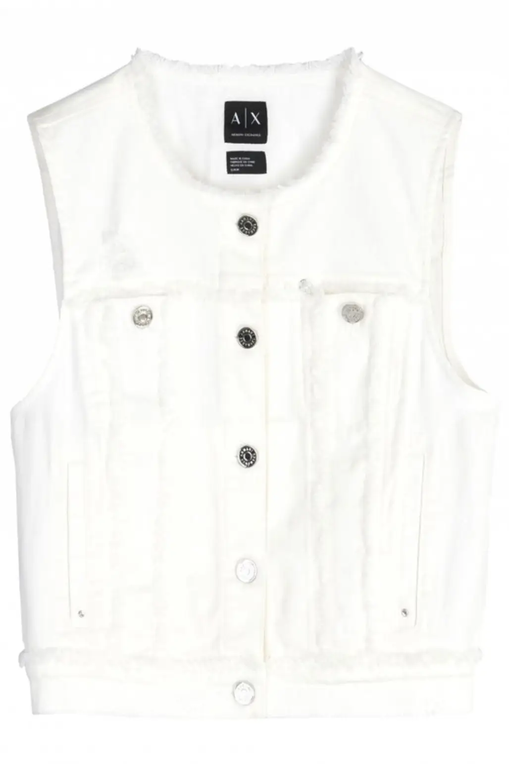 clothing, white, sleeve, outerwear, vest,