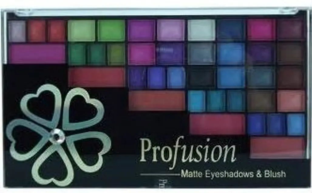 Profusion 49 Color Matte Eye Shadow and Blush Palette