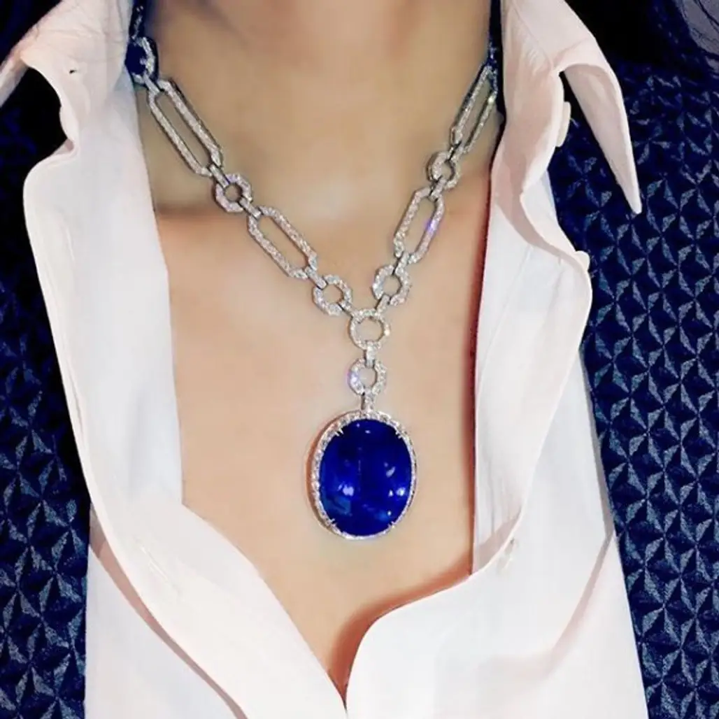 jewellery, necklace, blue, fashion accessory, chain,