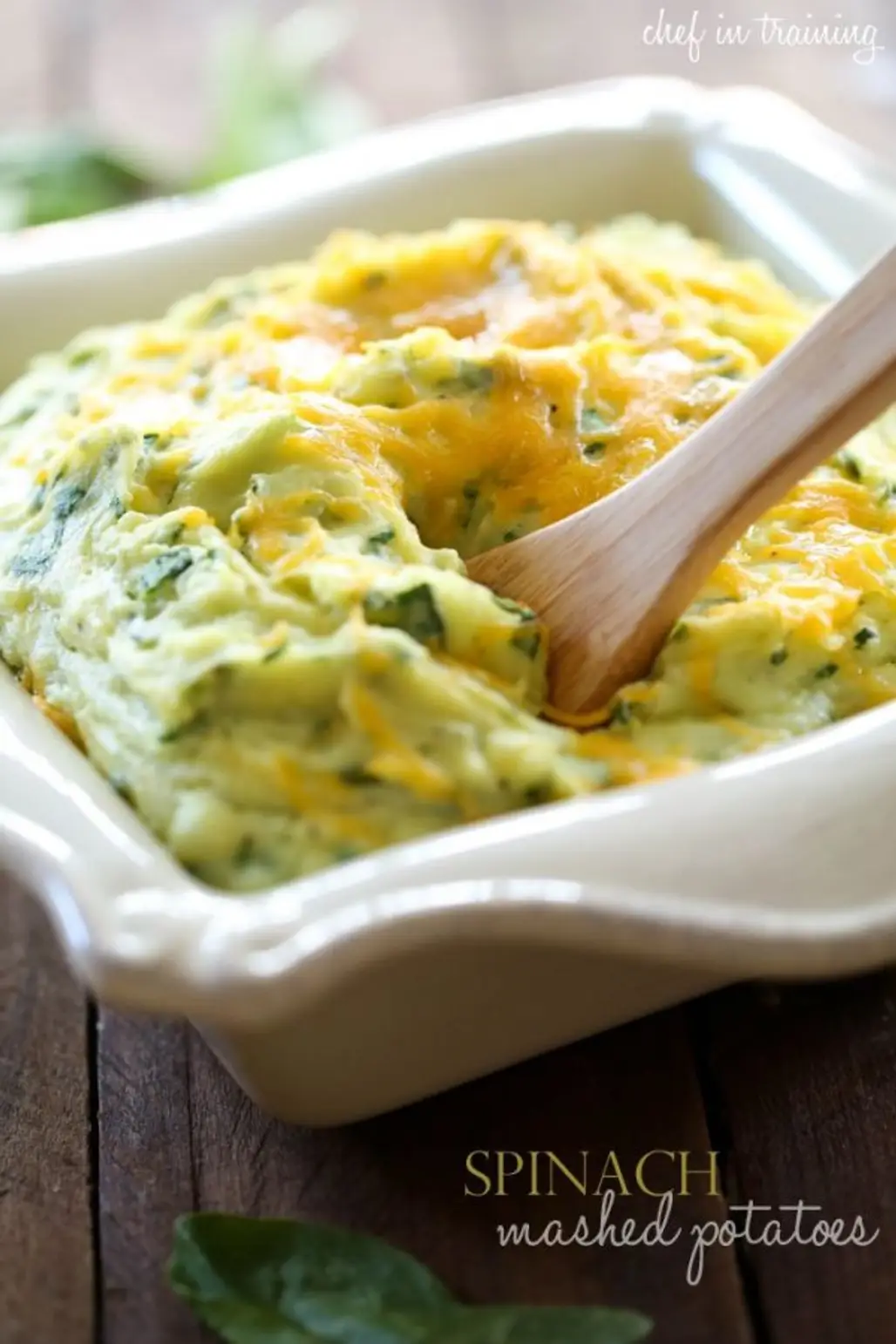 Spinach Mashed Potatoes
