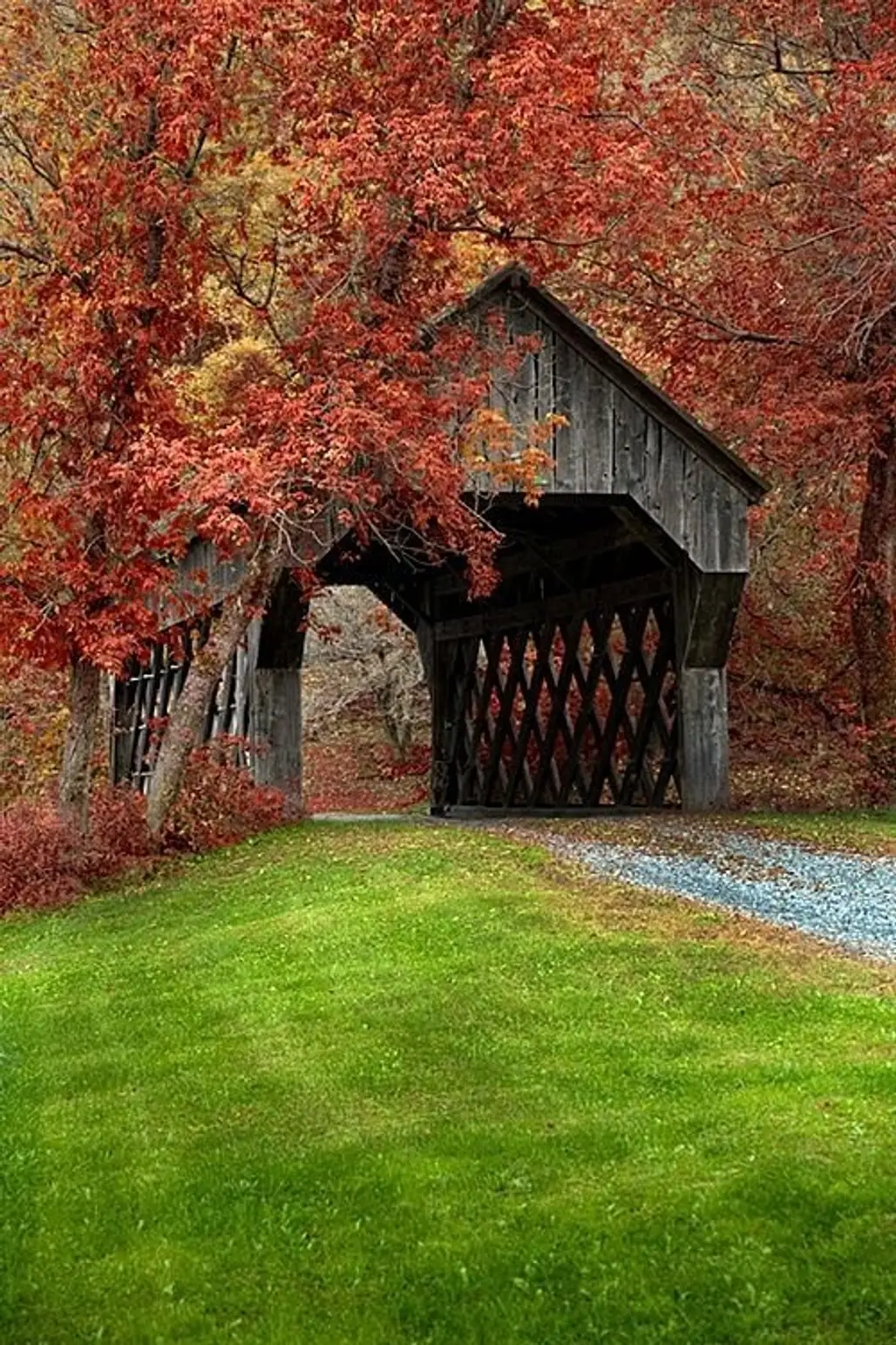 Covered Bridge near Chelsea, Vermont