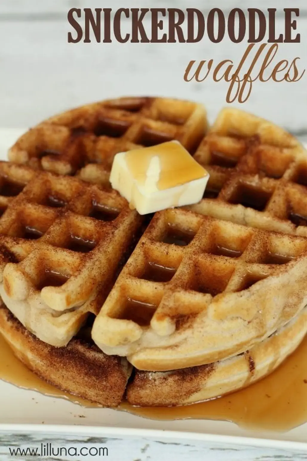 Snickerdoodle Waffles