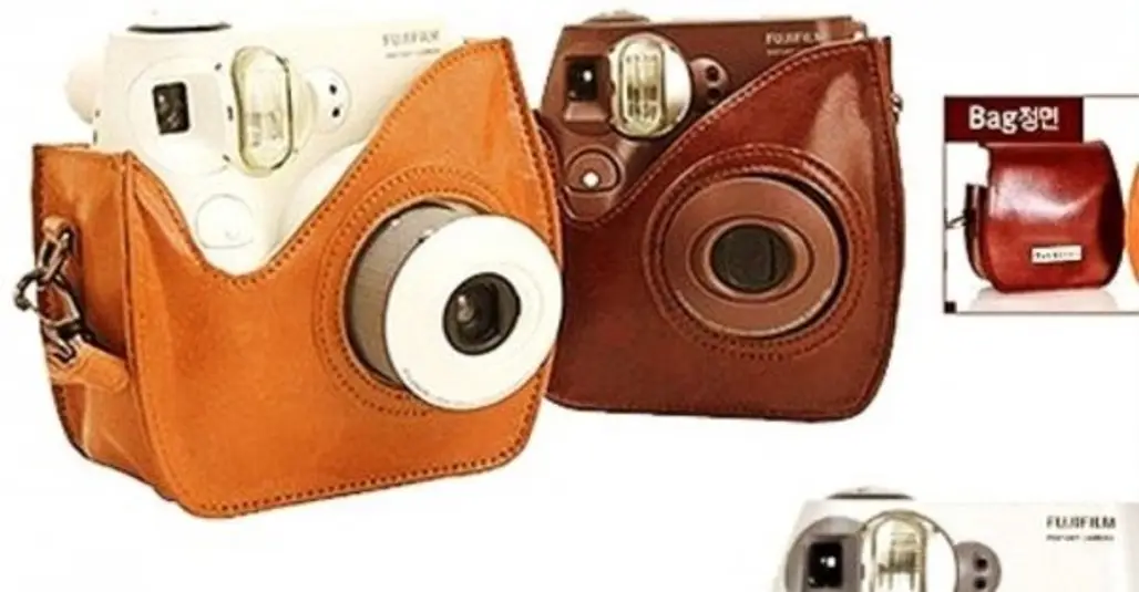 Leather Bag Case Cover for Fuji Instax Mini Polaroid Camera