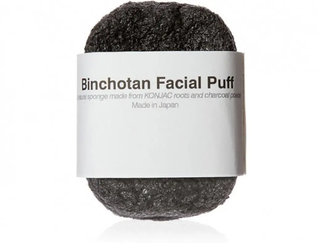 Binchotan Facial Puff by Morihata