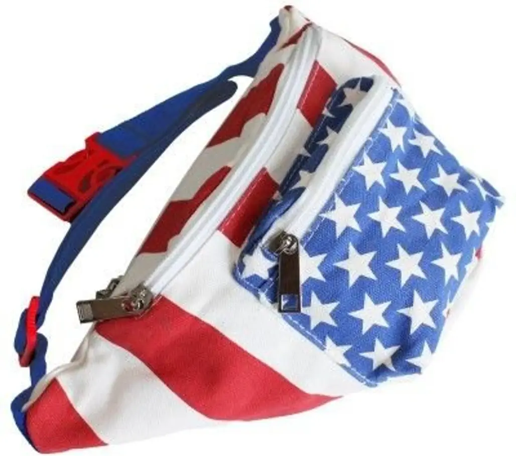 'American Flag Fanny Pack