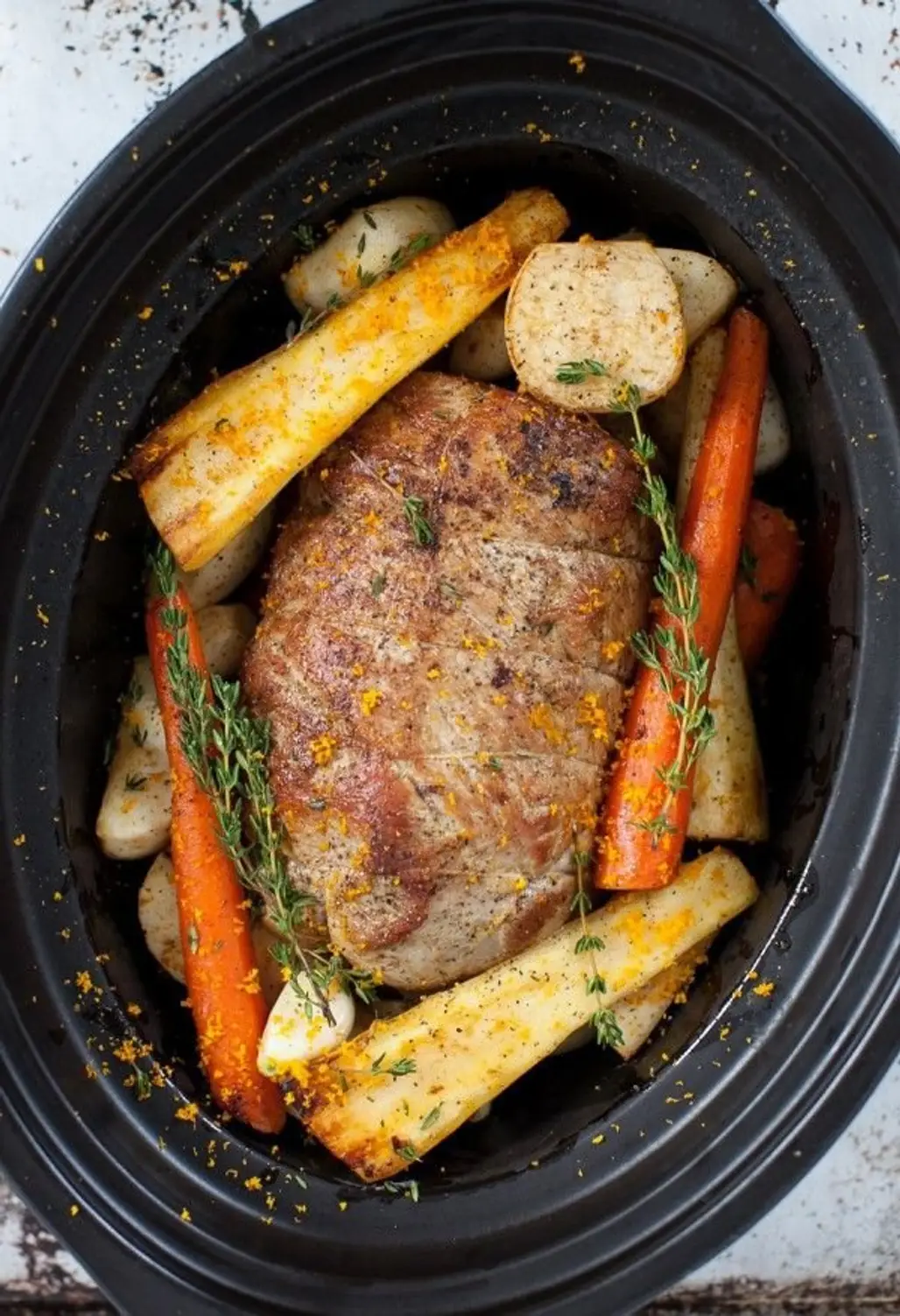 Veal Pot Roast with Root Vegetables