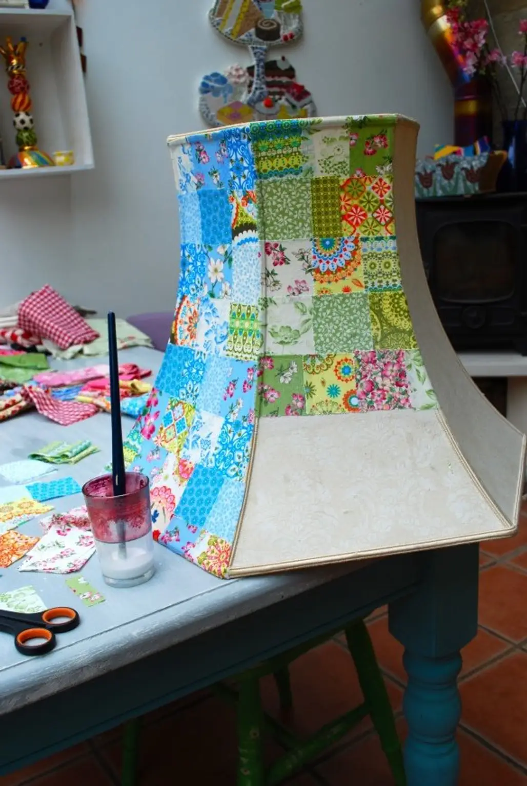Patchwork Lampshade