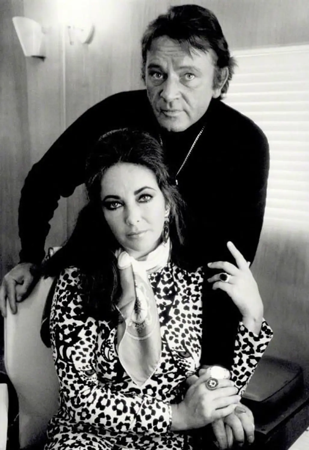 Elizabeth Taylor and Richard Burton