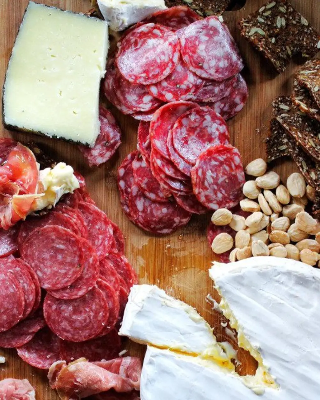 food, meat, dish, charcuterie, produce,