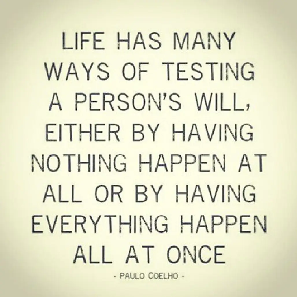 Life Tests Us All