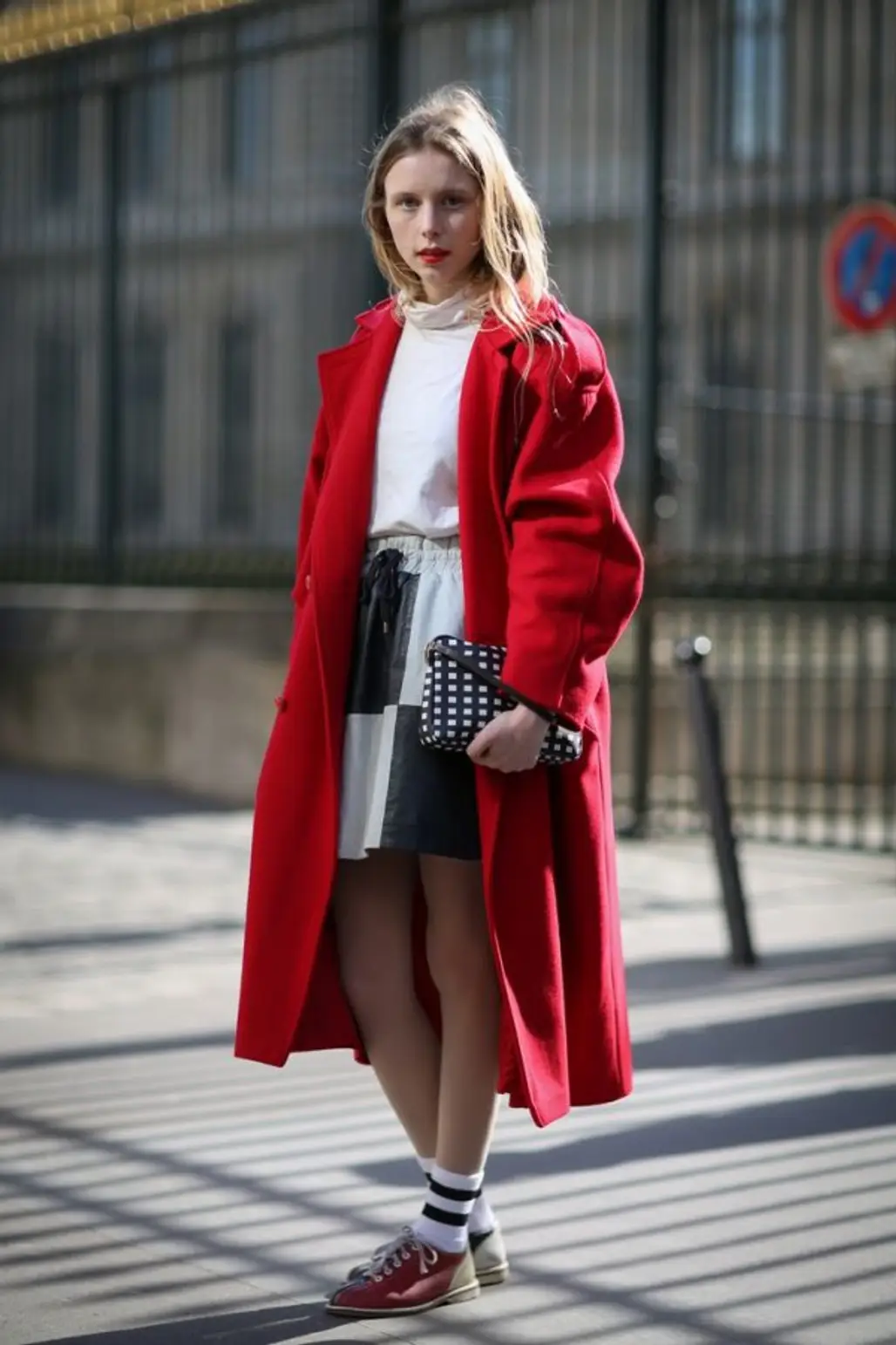 red, coat, fashion, fashion model, outerwear,