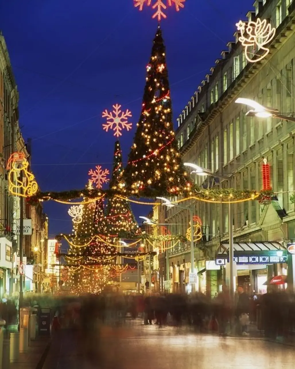 Christmas in Dublin, Ireland