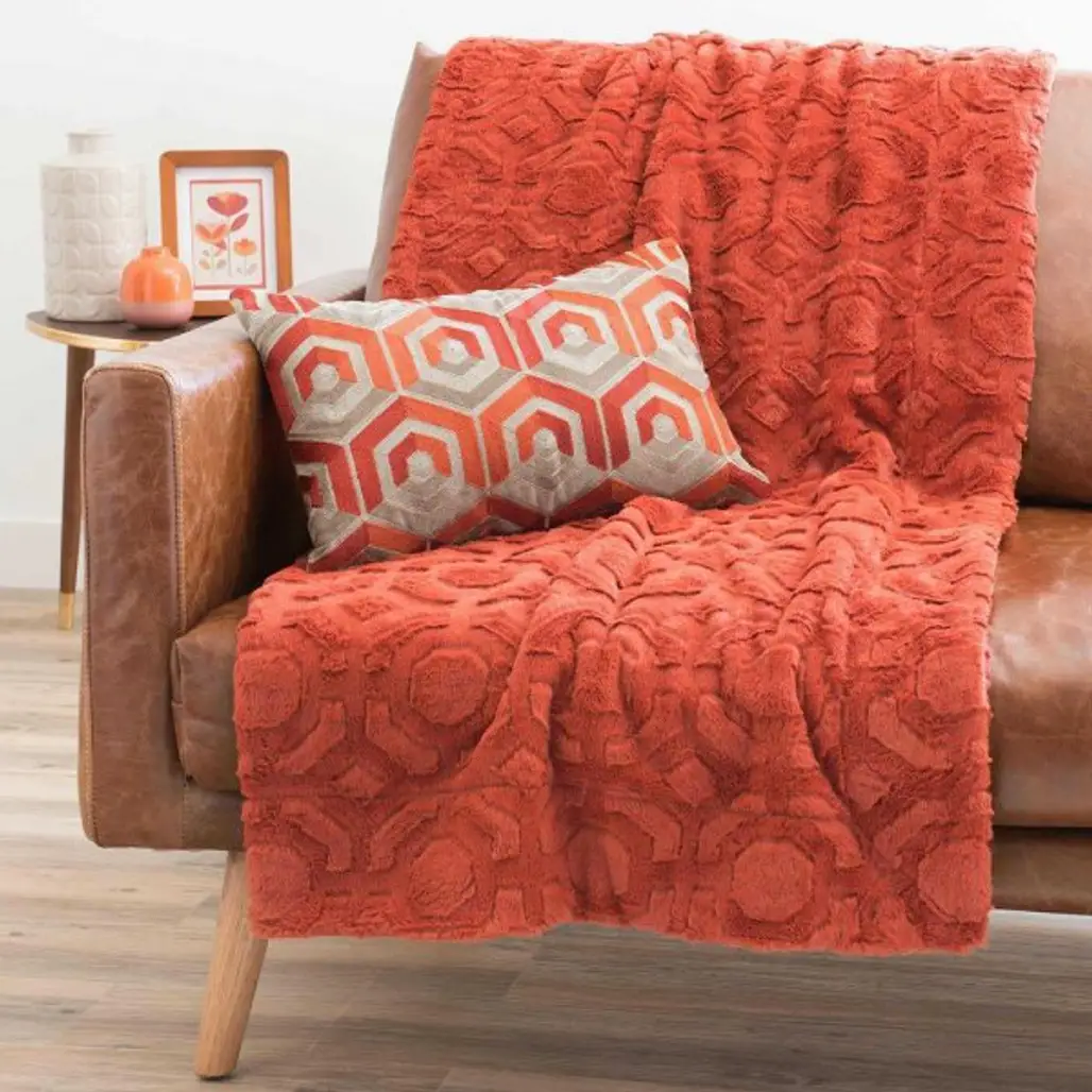 duvet cover, orange, furniture, cushion, chair,