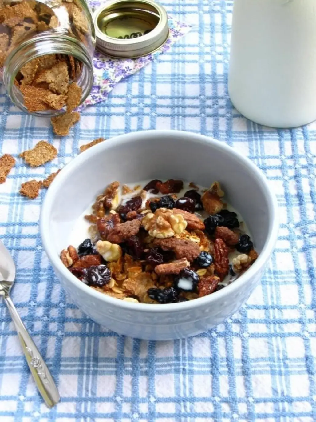 Homemade Nutty Bran Flakes
