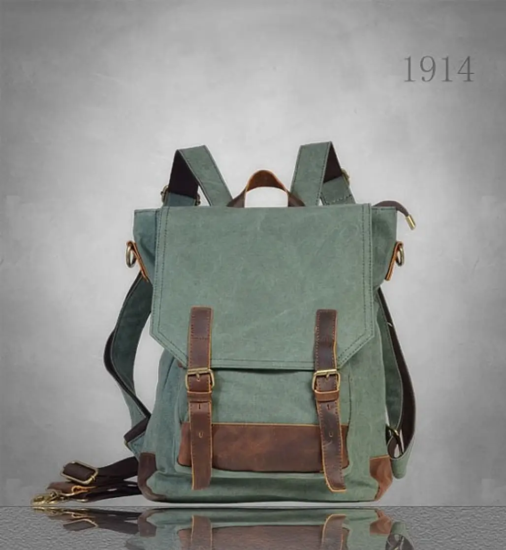 Backpack Style Bag in a Fun Color