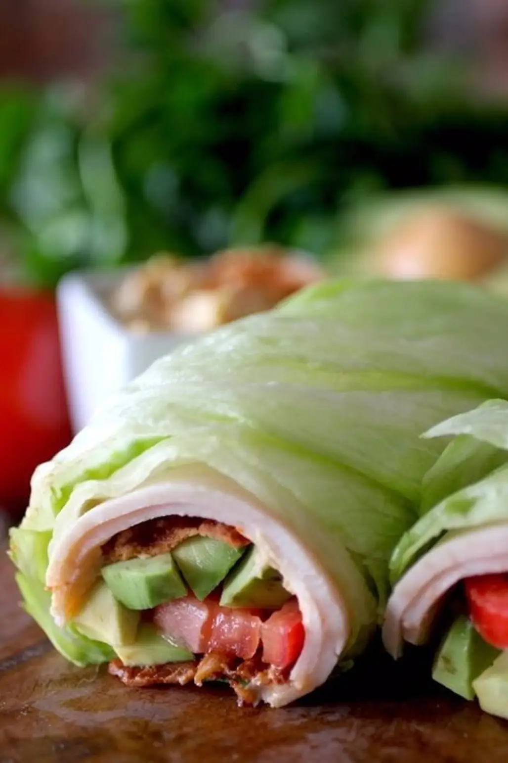 BLT Turkey Lettuce Wrap