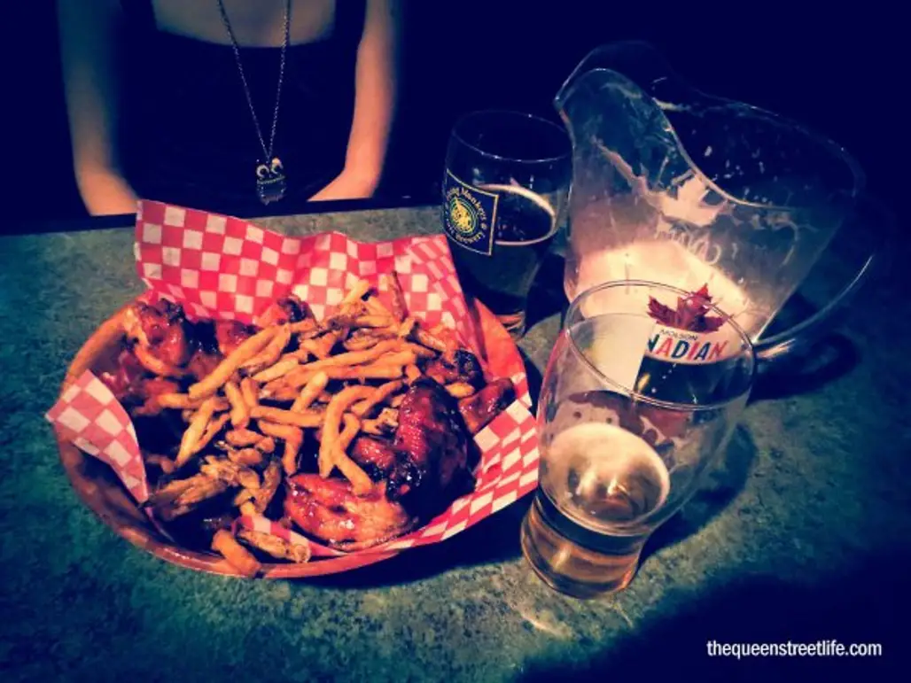 Fried Food with Pale Ale