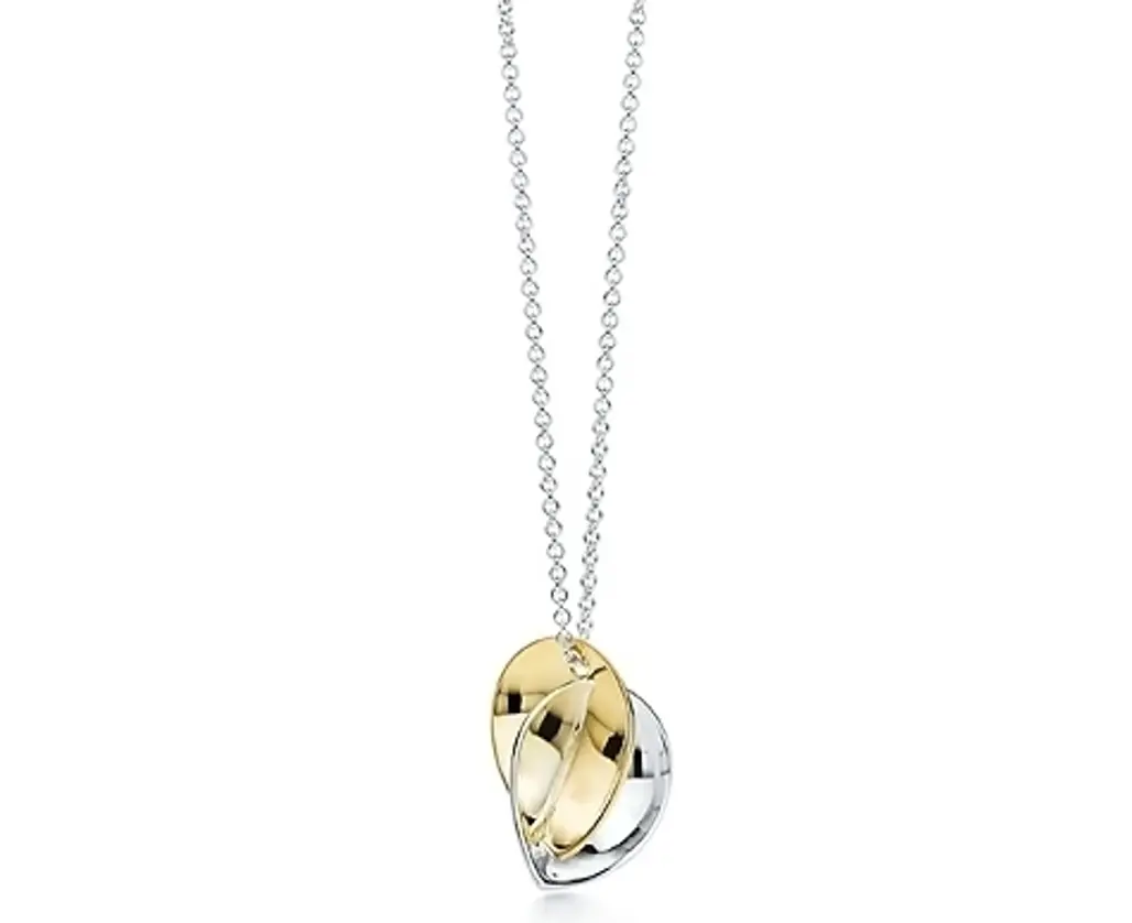 Frank Gehry Hearts Pendant