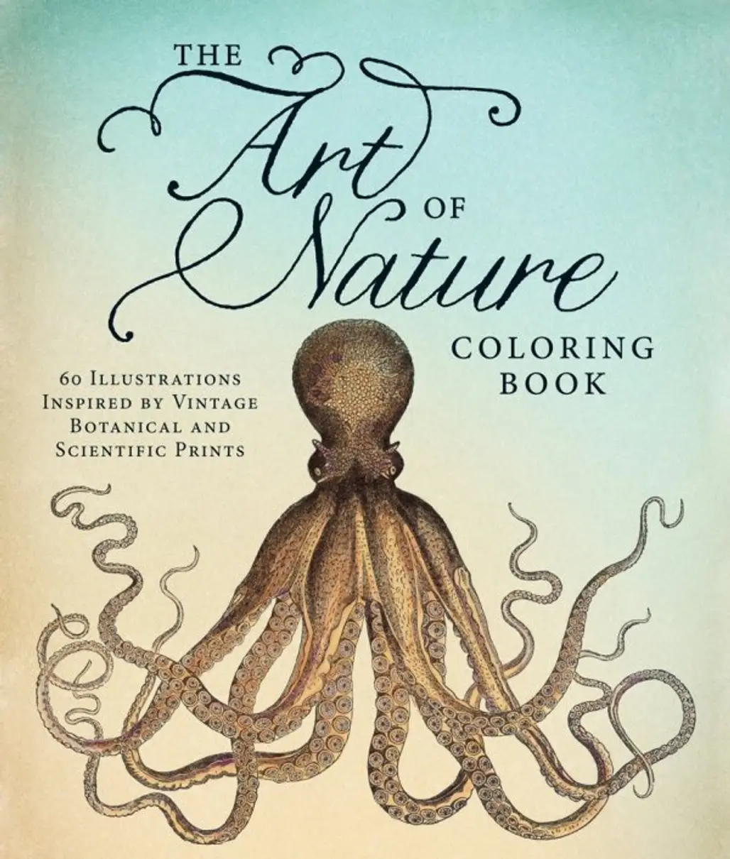 The Art of Nature, Coloring Book