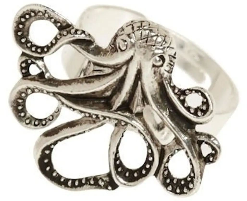 My Pet Octopus Ring