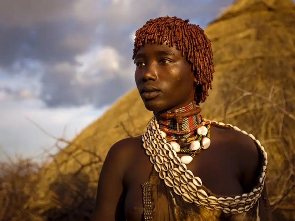 Female of the Hamar Tribe, Ethiopia