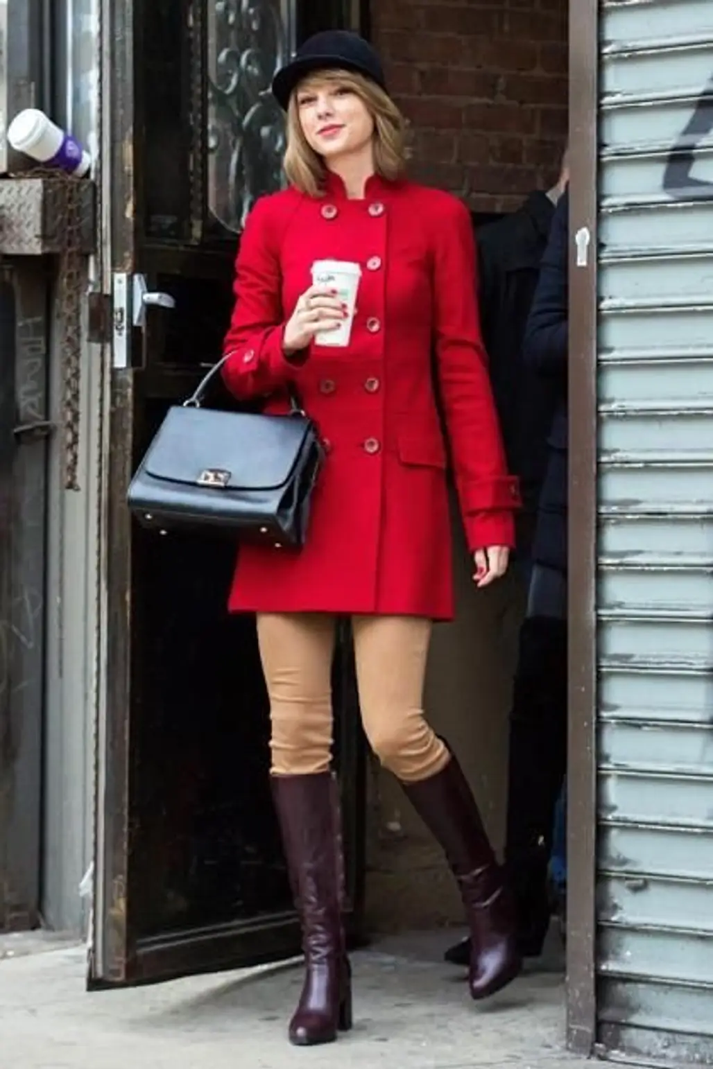 Red Coat and Riding Boots