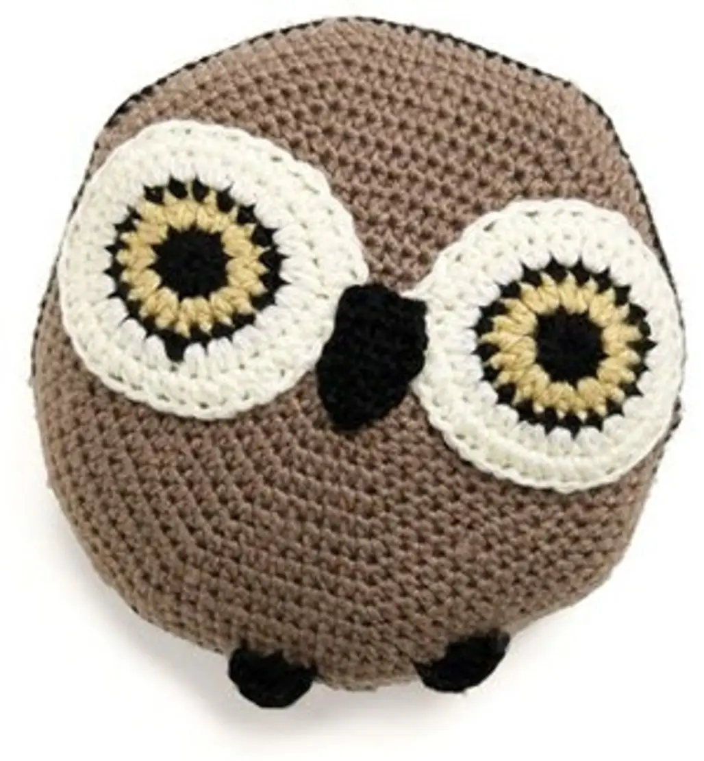 Pal around the House Pillow in Owl