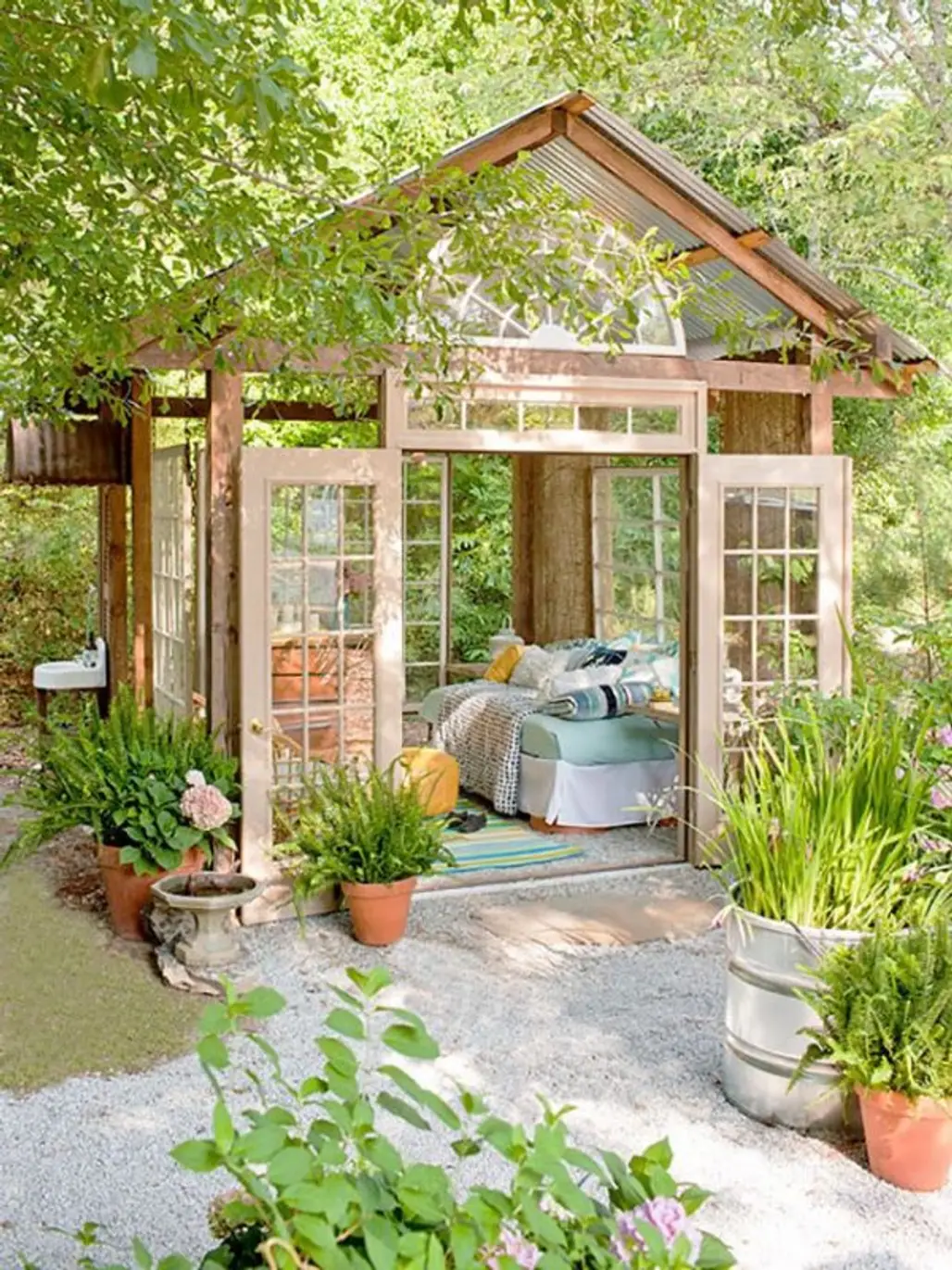 backyard,greenhouse,yard,outdoor structure,garden,