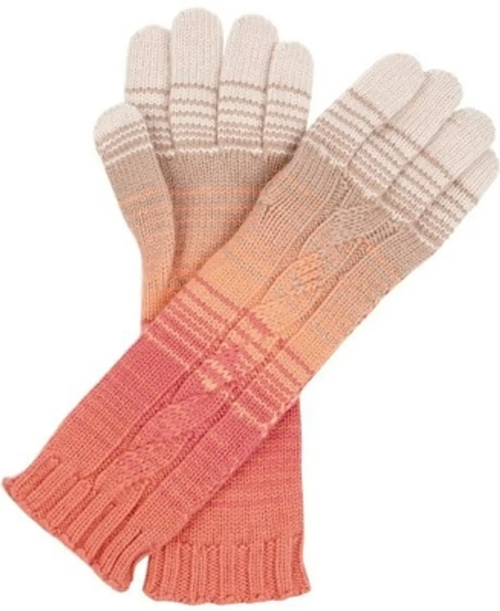 Missoni Striped Cashmere Gloves