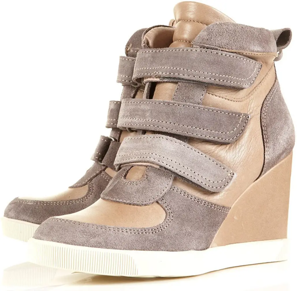 Topshop ‘Acrobat’ Padded Velcro Trainers