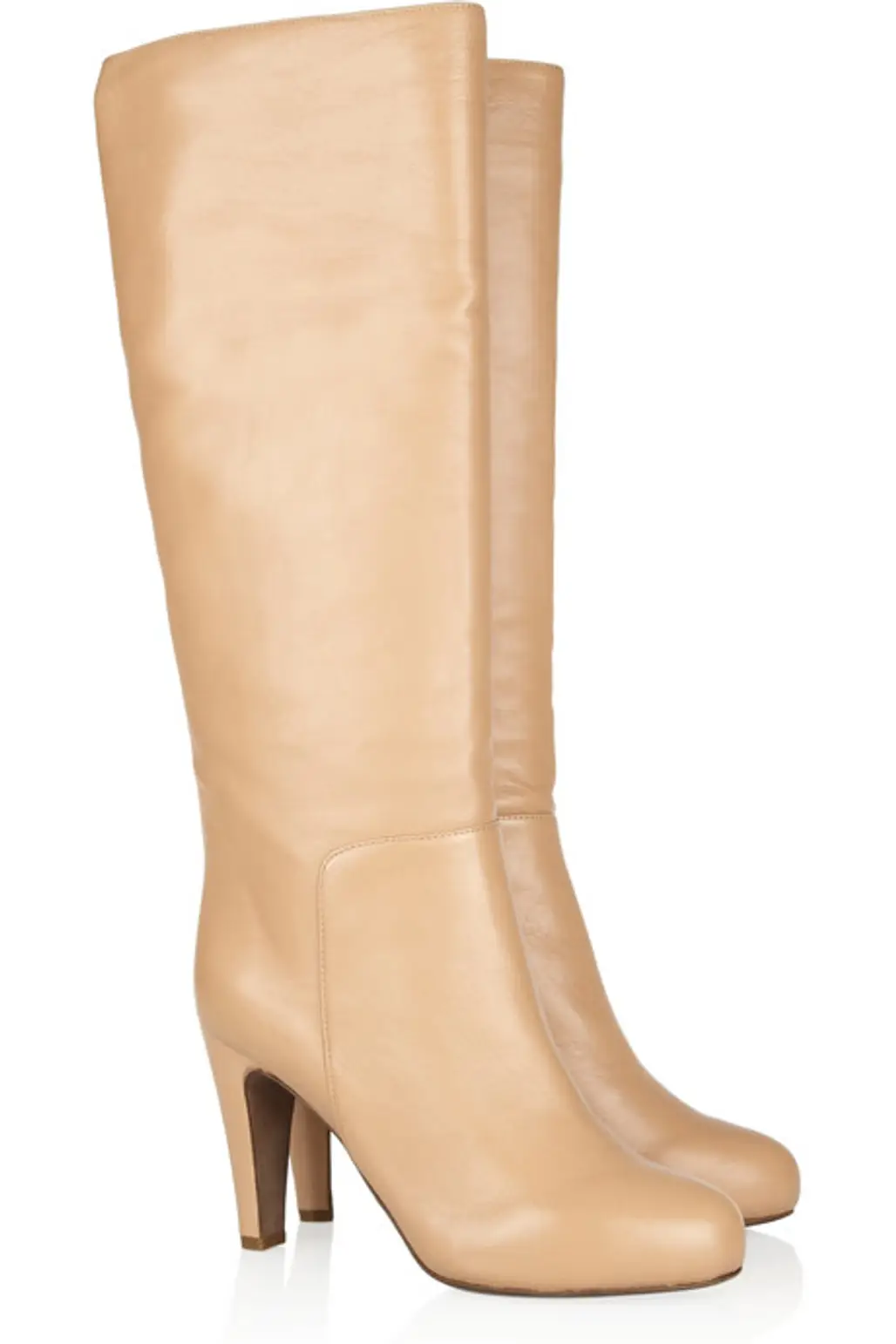 See by Chloé Leather Platform Knee Boots