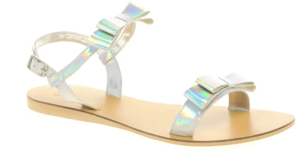 Silver Holograph Shoes